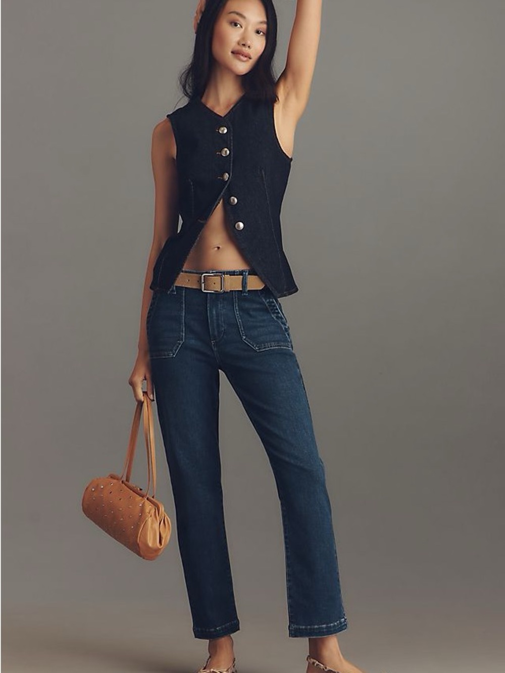 PAIGE Mayslie Straight Ankle Jeans